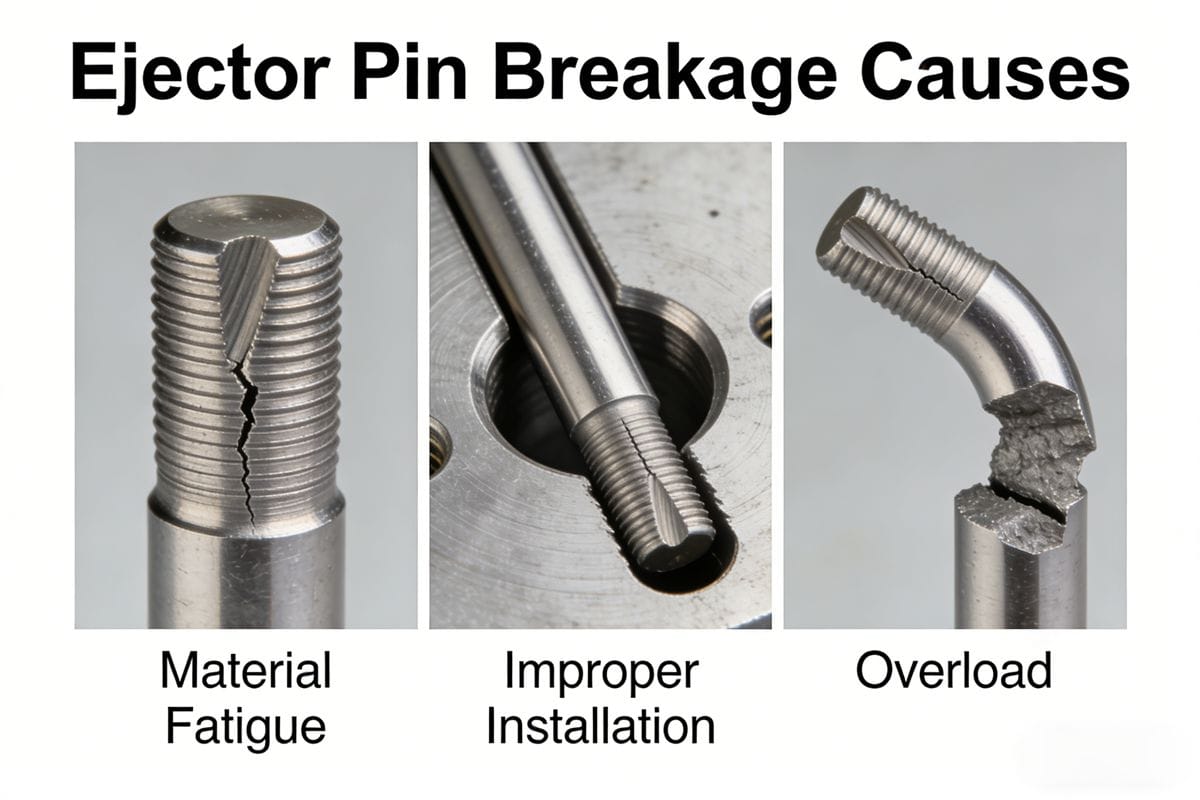 Ejector Pin Breakage Causes Ejector Pin Breakage