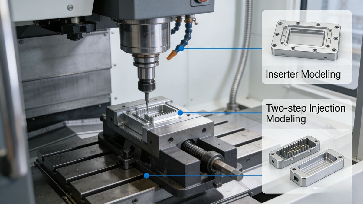 multi material molding (two shot molding)