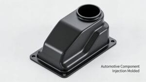 heat resistant abs injection molded automotive component