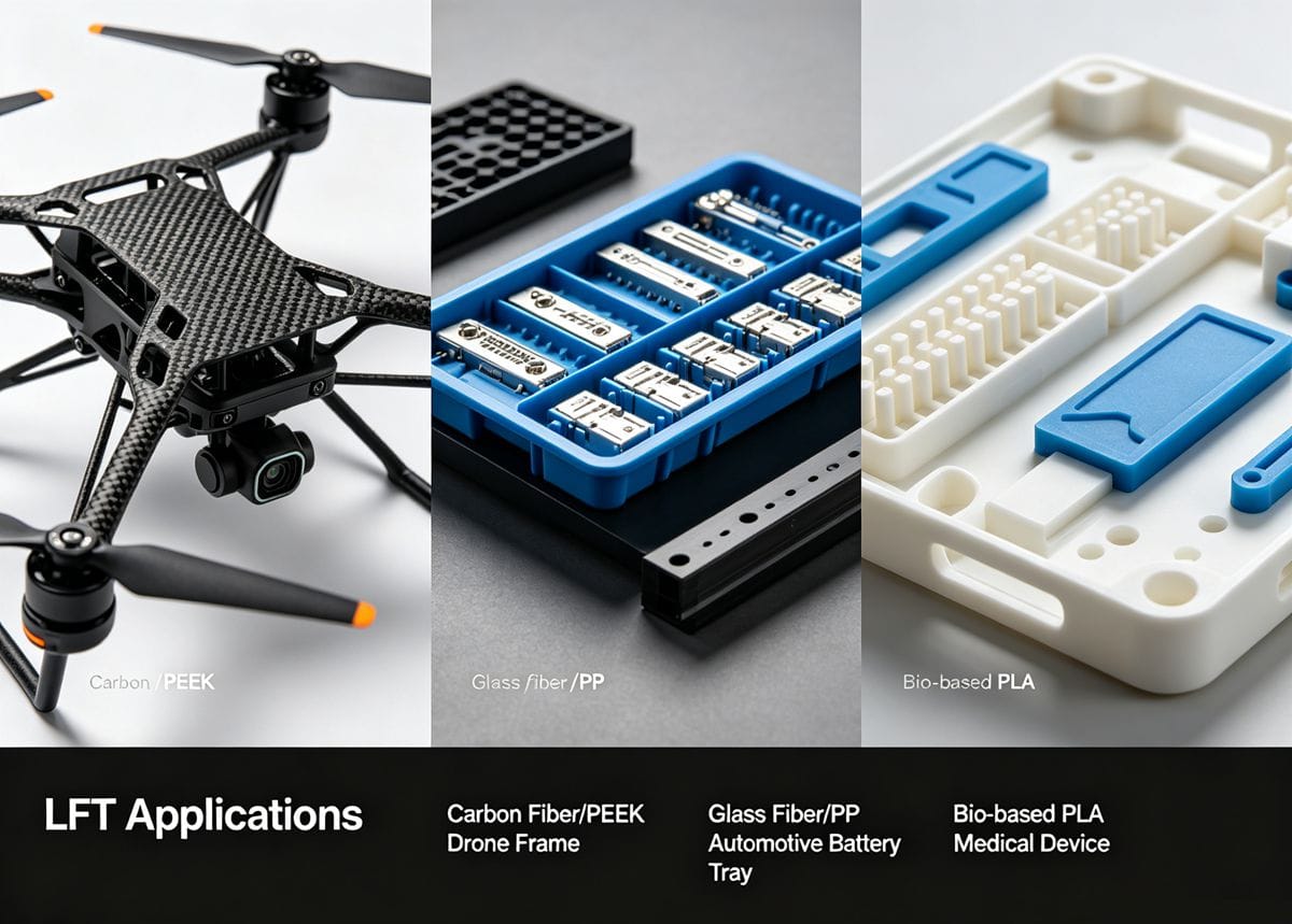Applications of Advanced LFT Materials in Drones and EVs
