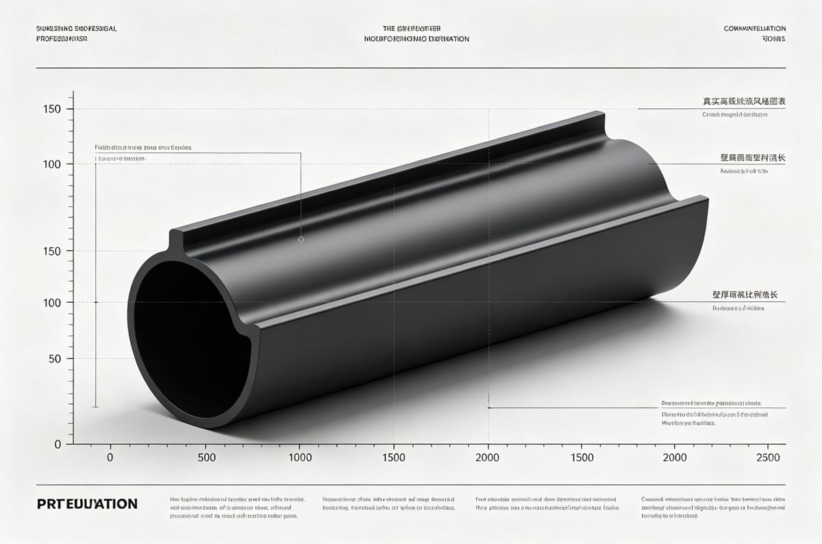 Plastic flow length vs wall thickness chart.