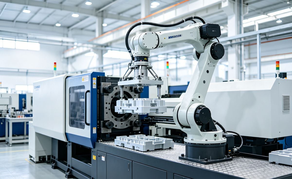 Modern injection molding workshop at IDEAL PRO, a premier manufacturing partner in China