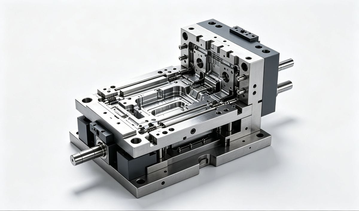 Anatomy of Injection Mold Image alt avec mots-clés