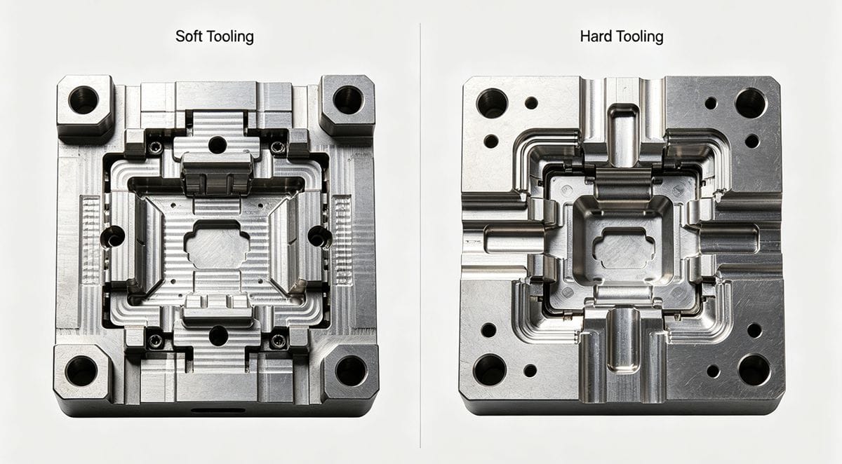 Soft vs Hard Tooling Image alt avec mots-clés