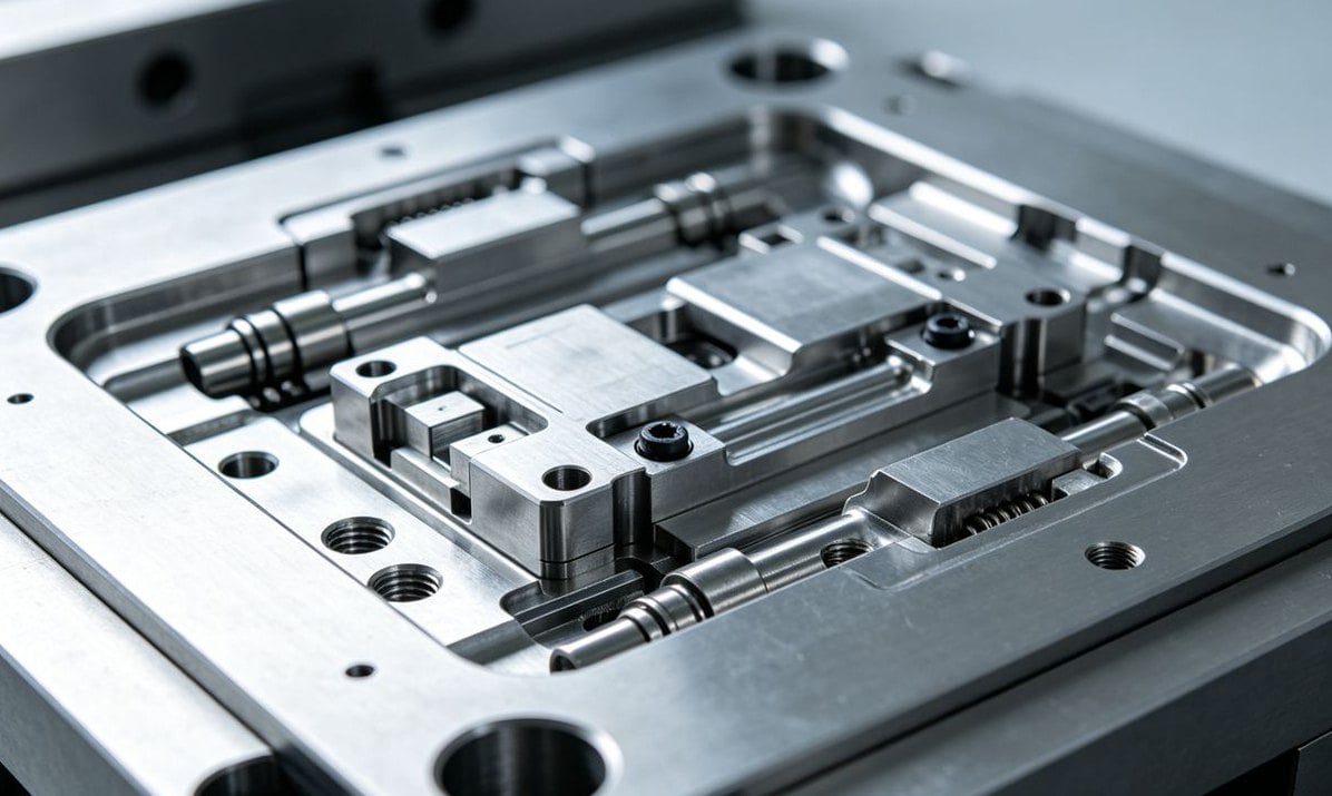 Injection Mold Components Image alt avec mots-clés