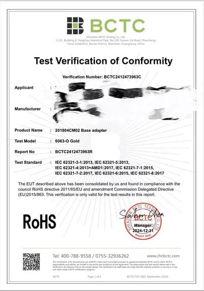 rohs compliant