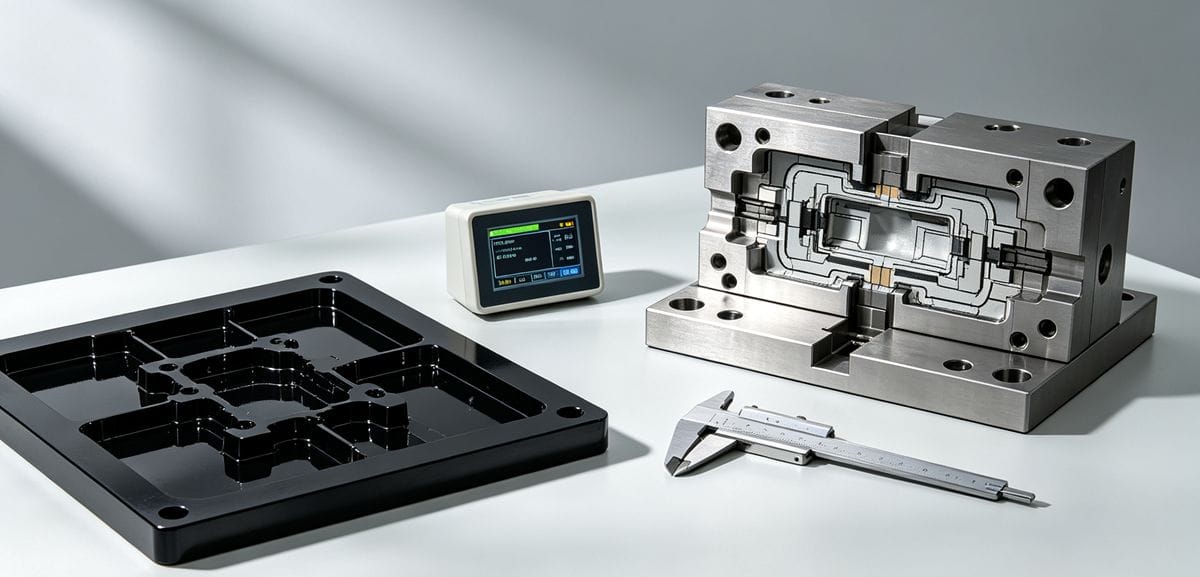 Injection molding parameter adjustments to fix surface haze.