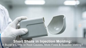 Short Shots in Injection Molding: A Buyer’s Guide to Root Causes, Mold Fixes & Supplier Vetting?