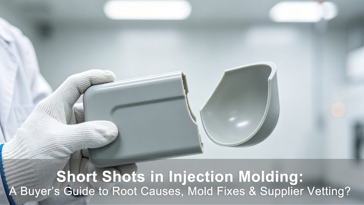short shot injection molding defect