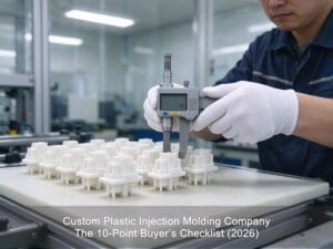 custom plastic injection molding quality control