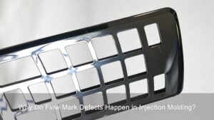 flow mark defects in injection molding