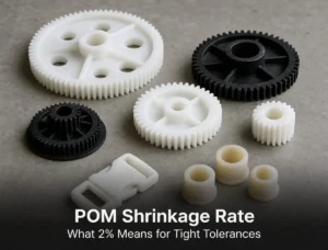 pom shrinkage rate
