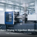 resin drying in injection molding