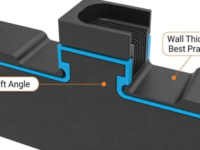 draft angle & wall thickness guidelines for injection molded parts1