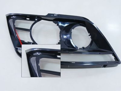 optimized plastic part design with rounded corners to prevent stress cracking